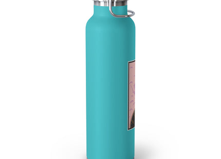 Woman Waiting for her Beloved at 1:59 by Kobayashi Kaichi Copper Vacuum Insulated Bottle, 22oz