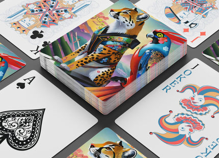 Cybernetic Duets Playing Cards