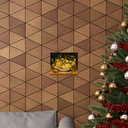Still Life with Bowl of Citrons by Giovanna Garzoni Matte Horizontal Posters