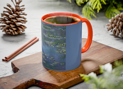 Water Lilies by Claude Monet Colorful Mugs (11oz, 15oz)