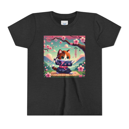 Samurai Kitten Youth Short Sleeve Tee