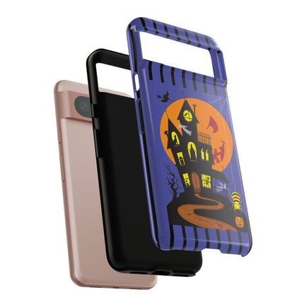 Halloween Night at the Haunted House Phone Cases