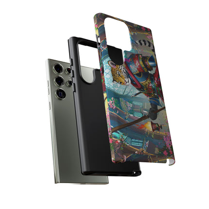 Cyberpunk Leopard Phone Cases
