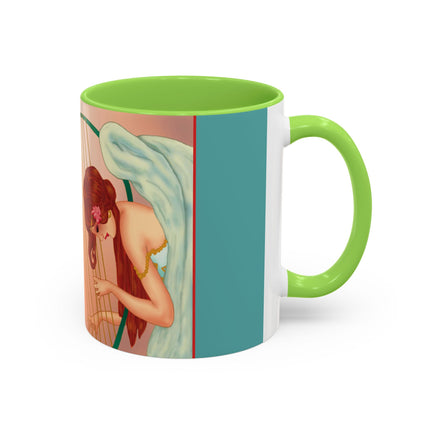 Heavenly Angel Duet Colorful Mugs (11oz, 15oz)