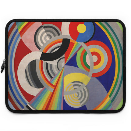 Rythme No. 1 by Robert Delaunay Laptop Sleeve