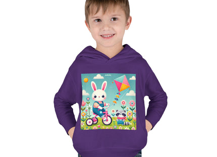 Breezy Meadow Ride Toddler Pullover Fleece Hoodie