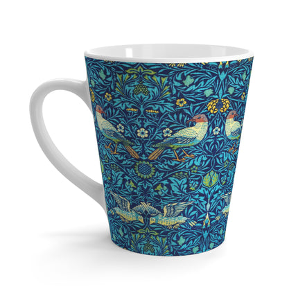 Bird by William Morris Latte Mug