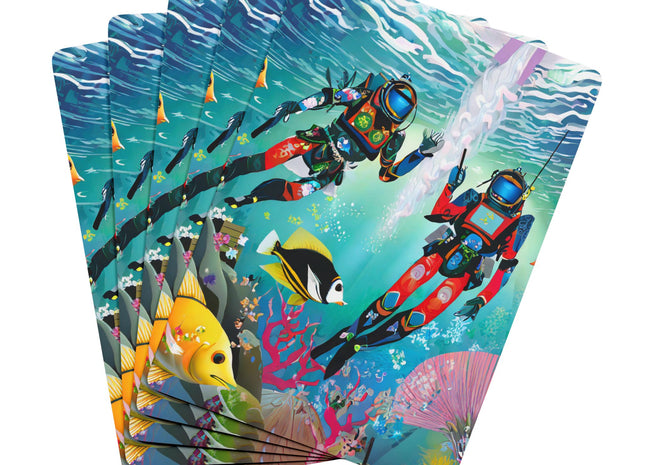 FBI Robot Dive Team Playing Cards
