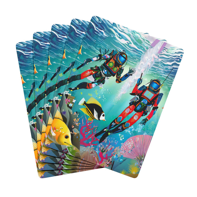 FBI Robot Dive Team Playing Cards