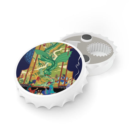Celestial Dragon Gathering Bottle Opener – Mythic Majesty & Timeless Tradition