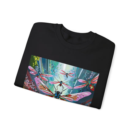 Neon Swarm Unisex Heavy Blend™ Crewneck Sweatshirt