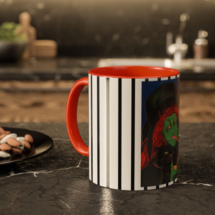 Mirror, Mirror A Witch's Touch Colorful Mugs, (11oz, 15oz)