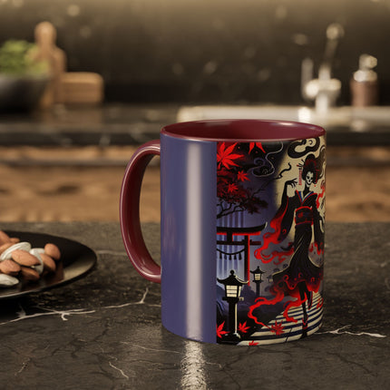 Halloween Sorceress Colorful Mugs (11oz, 15oz)