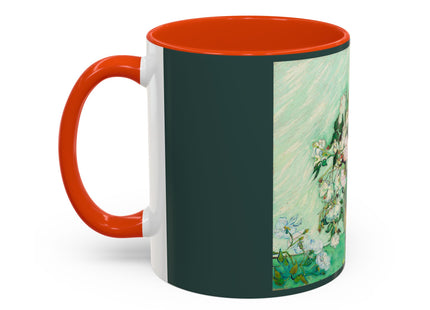 Roses by Vincent Van Gogh Colorful Mugs (11oz, 15oz)