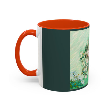 Roses by Vincent Van Gogh Colorful Mugs (11oz, 15oz)
