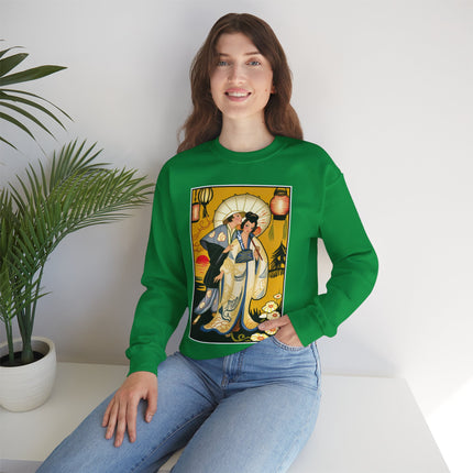 Golden Embrace Heavy Blend™ Crewneck Sweatshirt