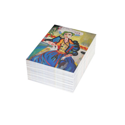 A Mulher by Amadeo de Souza-Carosa Greeting Cards (1, 10, 30, and 50pcs)