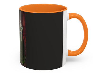Arnolfini Portrait by Jan Van Eyck Colorful Mugs (11oz, 15oz)