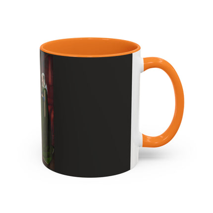 Arnolfini Portrait by Jan Van Eyck Colorful Mugs (11oz, 15oz)
