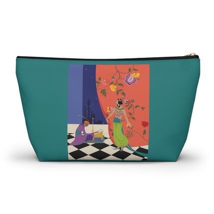Midnight Arabian Reverie Cosmetic Bag – Exotic Elegance & Mystical Enchantment