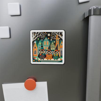 Night of the Trick-or-Treating Owlets Die-Cut Magnets (5 Sizes)