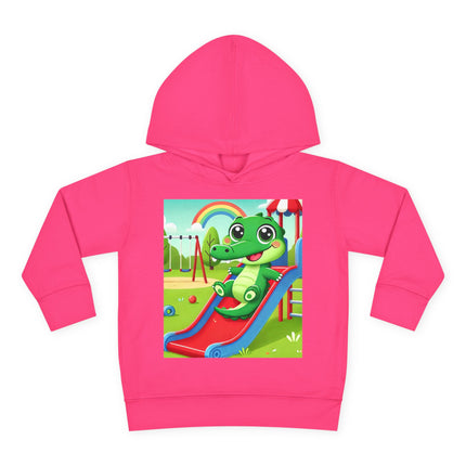 Playground Crocodile Joy Toddler Pullover Fleece Hoodie