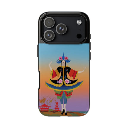 Colorful Dancer Phone Case – Vibrant Grace & Cultural Elegance