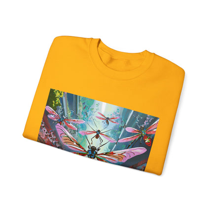 Neon Swarm Unisex Heavy Blend™ Crewneck Sweatshirt