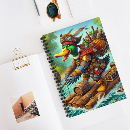 The Daring Drake Spiral Notebook - Ruled Line