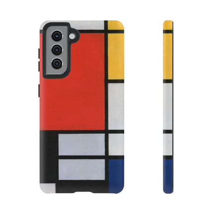 Composition with Red, Yellow, Blue, and Black by Piet Mondrian Phone Cases