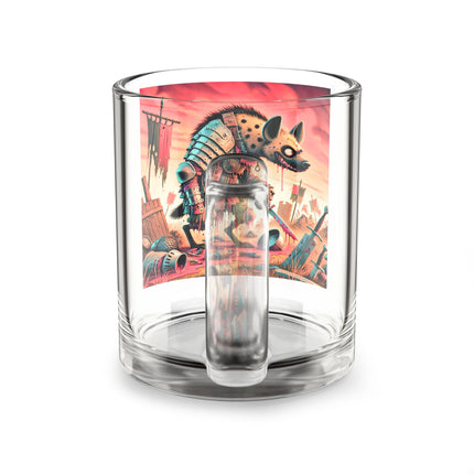 The Cunning Scavenger Glass Mug, 10oz