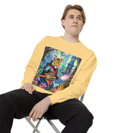 Cyberpunk Leopard Sweatshirt