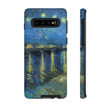 Starry Night Over the Rhone by Vincent Van Gogh Phone Cases