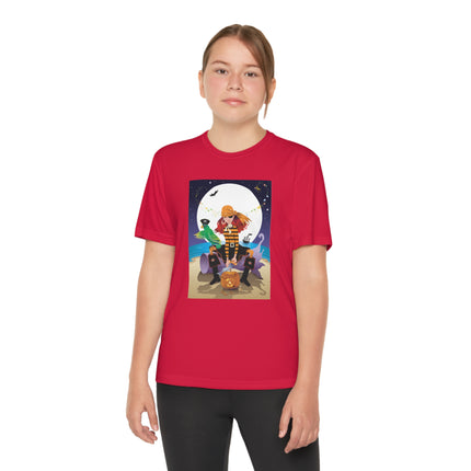 Moonlit Pirate Halloween Youth Competitor Tee