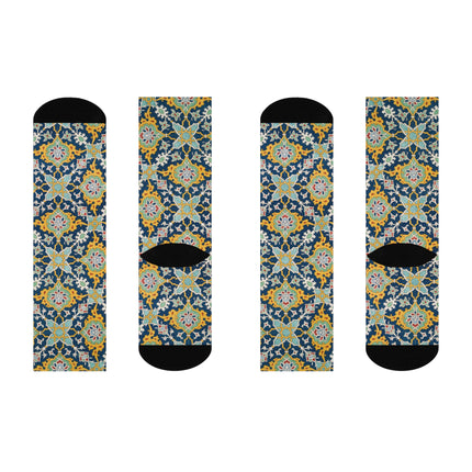 Arabesques by Émile Prisse d'Avennes Cushioned Crew Socks