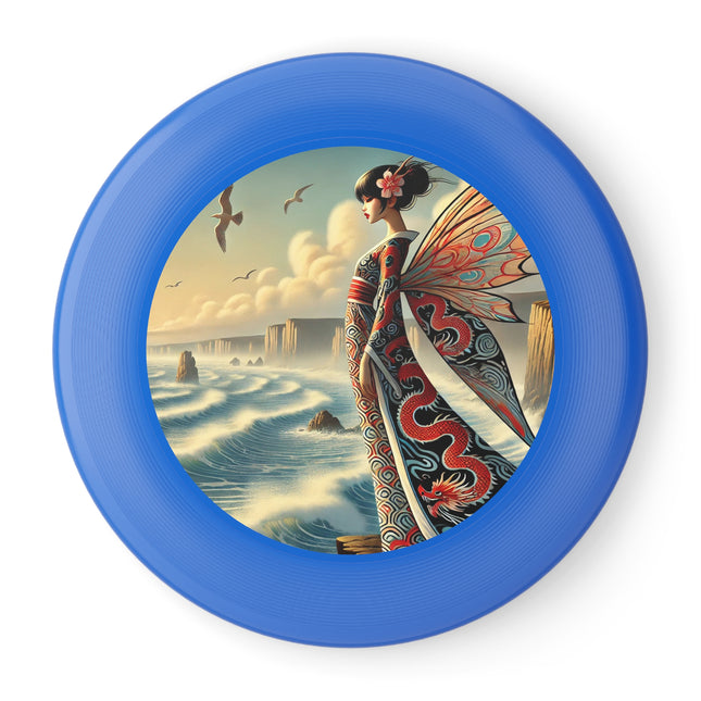 Coastal Fairy Wham-O Frisbee – Serene Wings & Dragon Tides