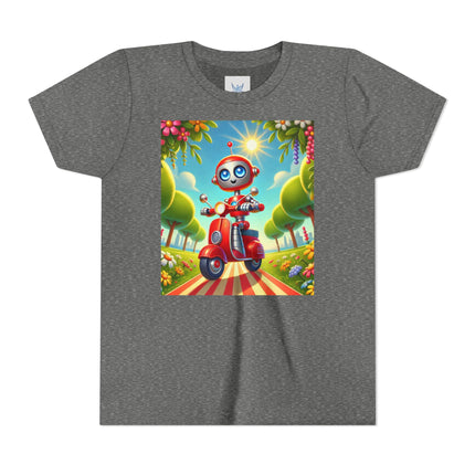 The Traveling Robot Youth Short Sleeve Tee