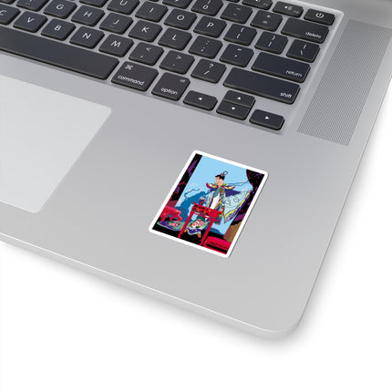 A Visual Journey by Umberto Brunelleschi Kiss-Cut Stickers (4 Sizes)