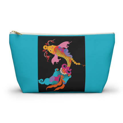 Golden Koi Cosmetic Bag – Lucky Swim & Vibrant Fortune
