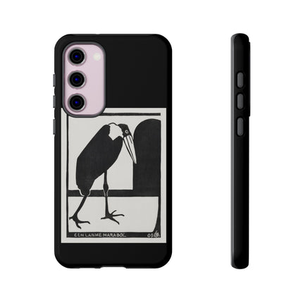 A Lame Marabou by Samuel Jessurun de Mesquita Phone Cases