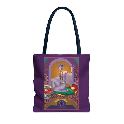 Astrology Gem Series: February & Amethyst Tote Bag