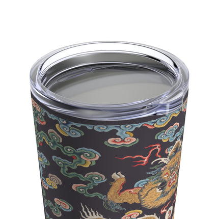Rank Badge with Dragon with Deer Hooves Tumbler 20oz