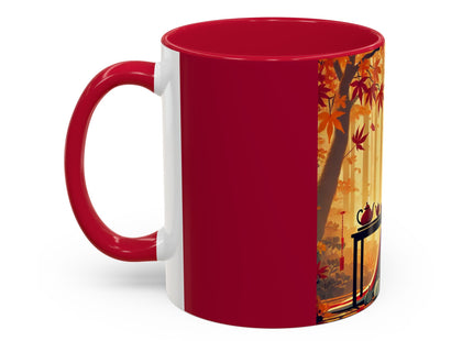 Theatrical Harvest Rabbit Colorful Mugs (11oz, 15oz)