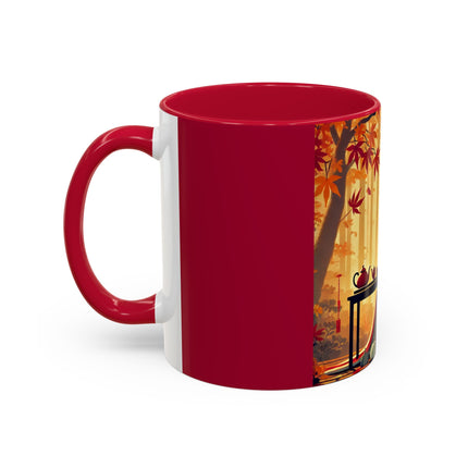 Theatrical Harvest Rabbit Colorful Mugs (11oz, 15oz)