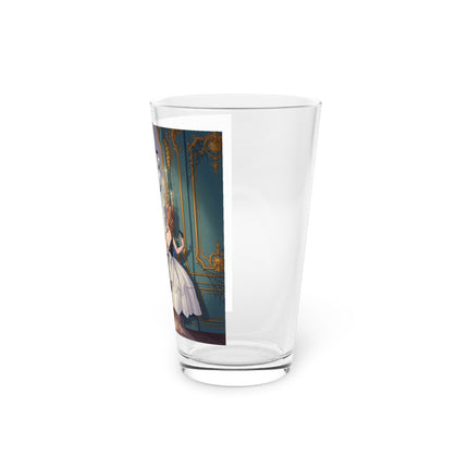 🕯️🎃 The Moonlit Manor Drawing Room Glass, 16oz – Elegant Halloween Charm