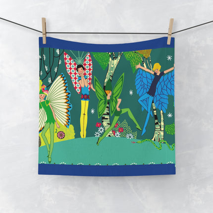 Enchanting Fairies of A Midsummer Night's Dream Face Towel