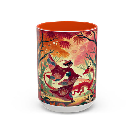 The Dragon Fairy’s Dance Colorful Mugs (11oz, 15oz)