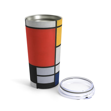 Composition with Red, Yellow, Blue, and Black by Piet Mondrian Tumbler 20oz