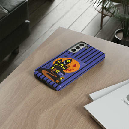 Halloween Night at the Haunted House Phone Cases