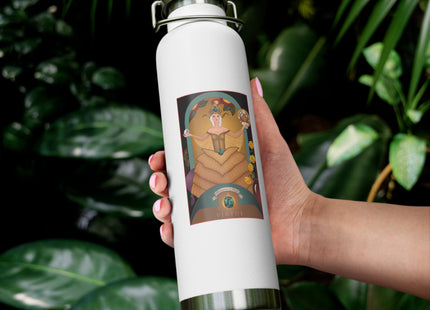 June & Pearl, Alexandrite (from the Gem Series) by Sofia Chiostri Copper Vacuum Insulated Bottle, 22oz